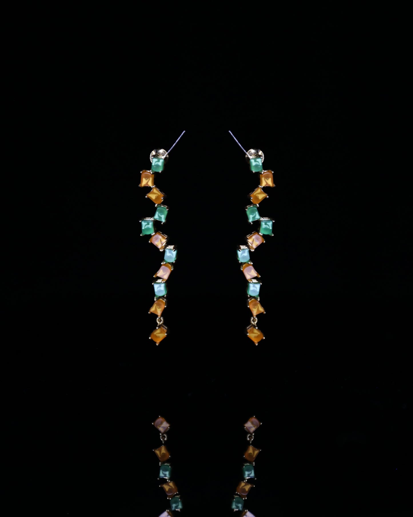 Midnight Maze Earrings