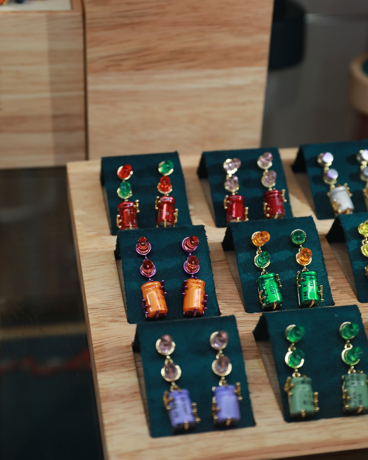 Baccata Multiple Colours Earrings