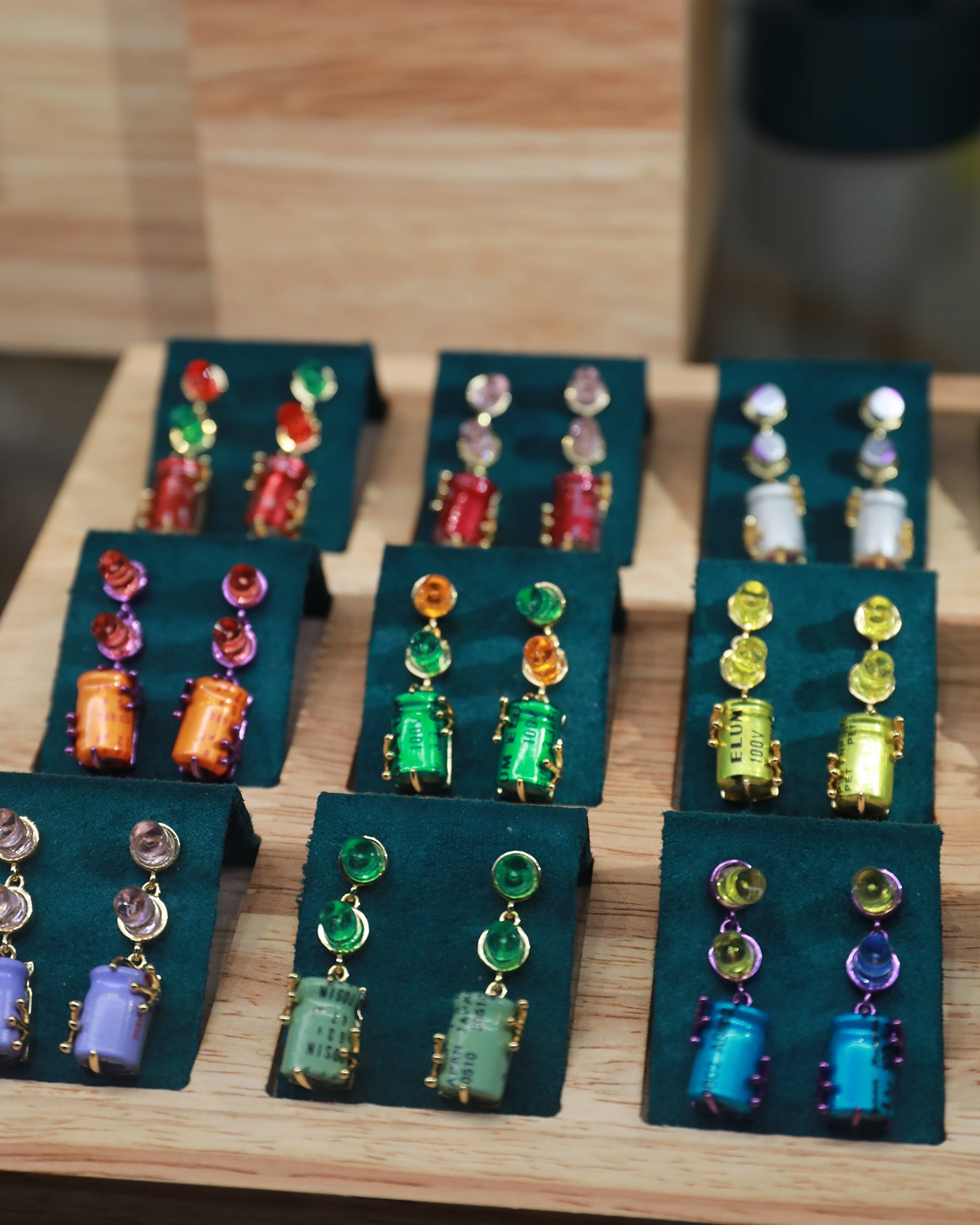 Baccata Multiple Colours Earrings
