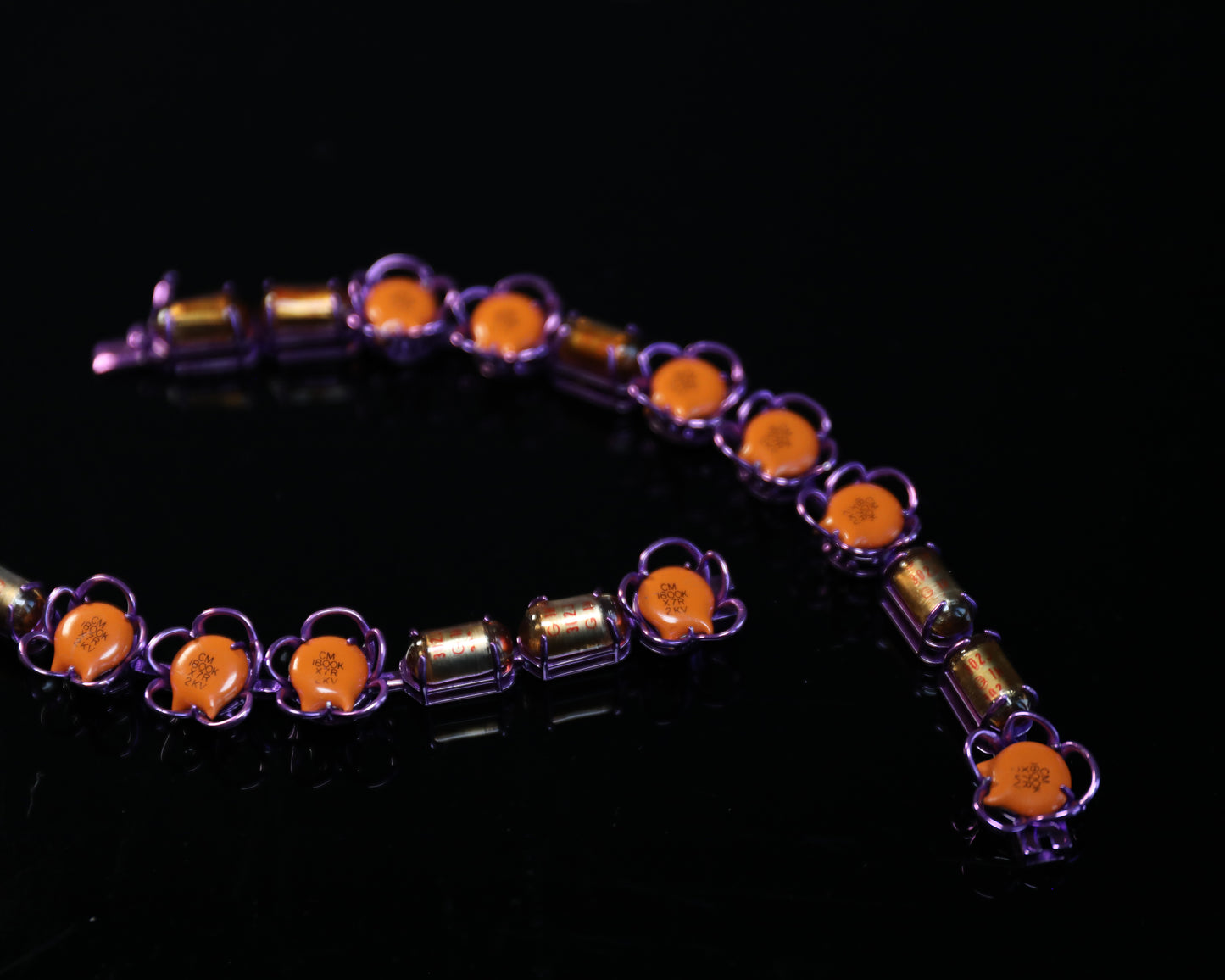 Airy Signs Recycled Silver & E-Waste Bracelet