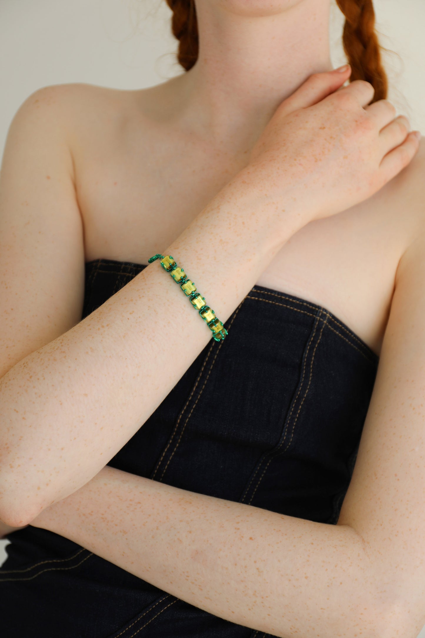 Moda Mitford Purple Bracelet in Coated Sterling Silver