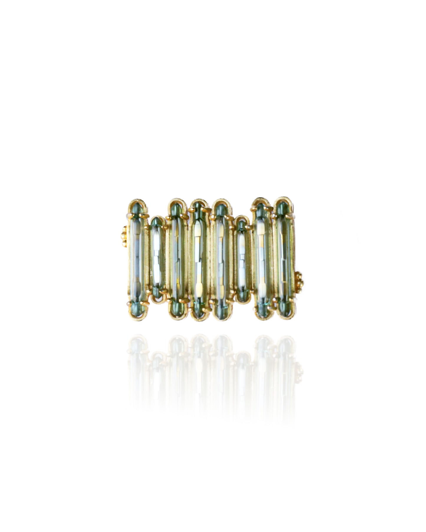 Switch ON! Brooch pin in 18ct Gold Plated Silver