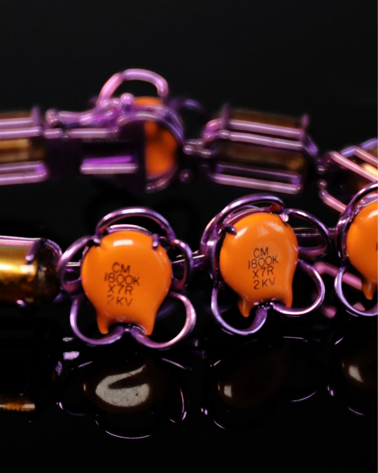Airy Signs Recycled Silver & E-Waste Bracelet