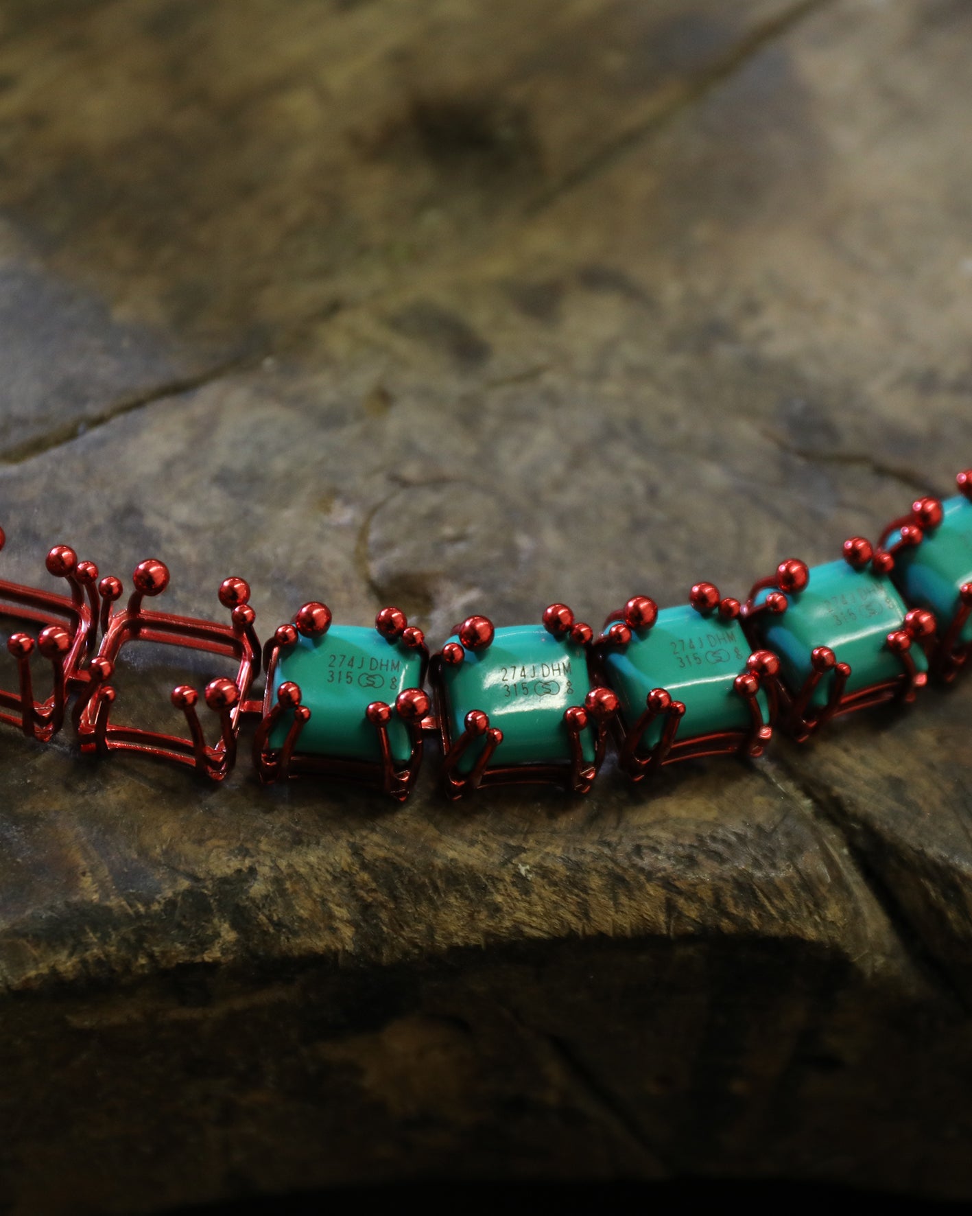 Inflatable Exclusive Red Choker and Necklace