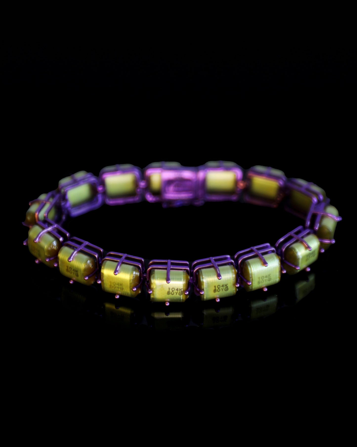 Moda Mitford Purple Bracelet in Coated Sterling Silver