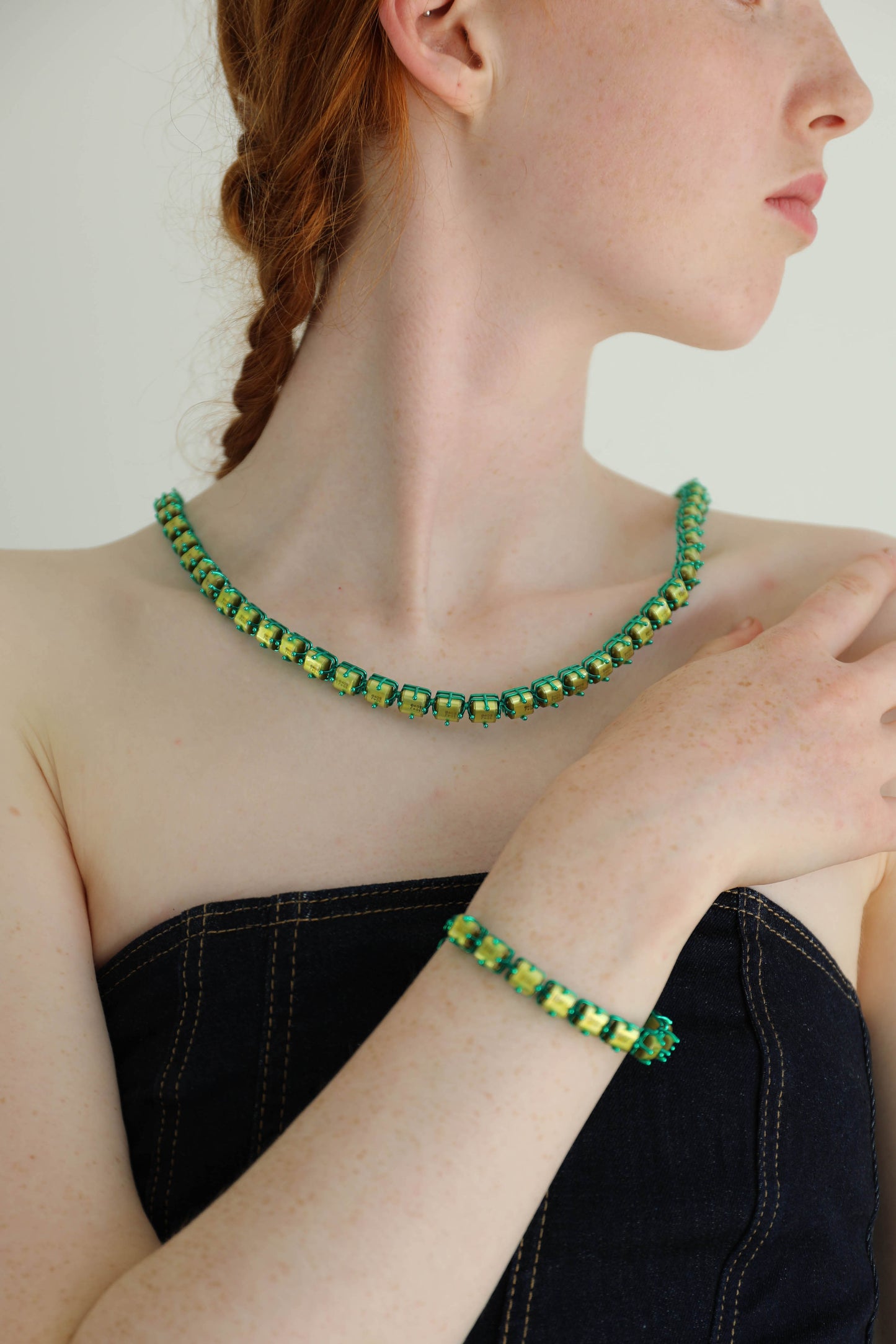 Moda Mitford Necklace in Coated Sterling Silver